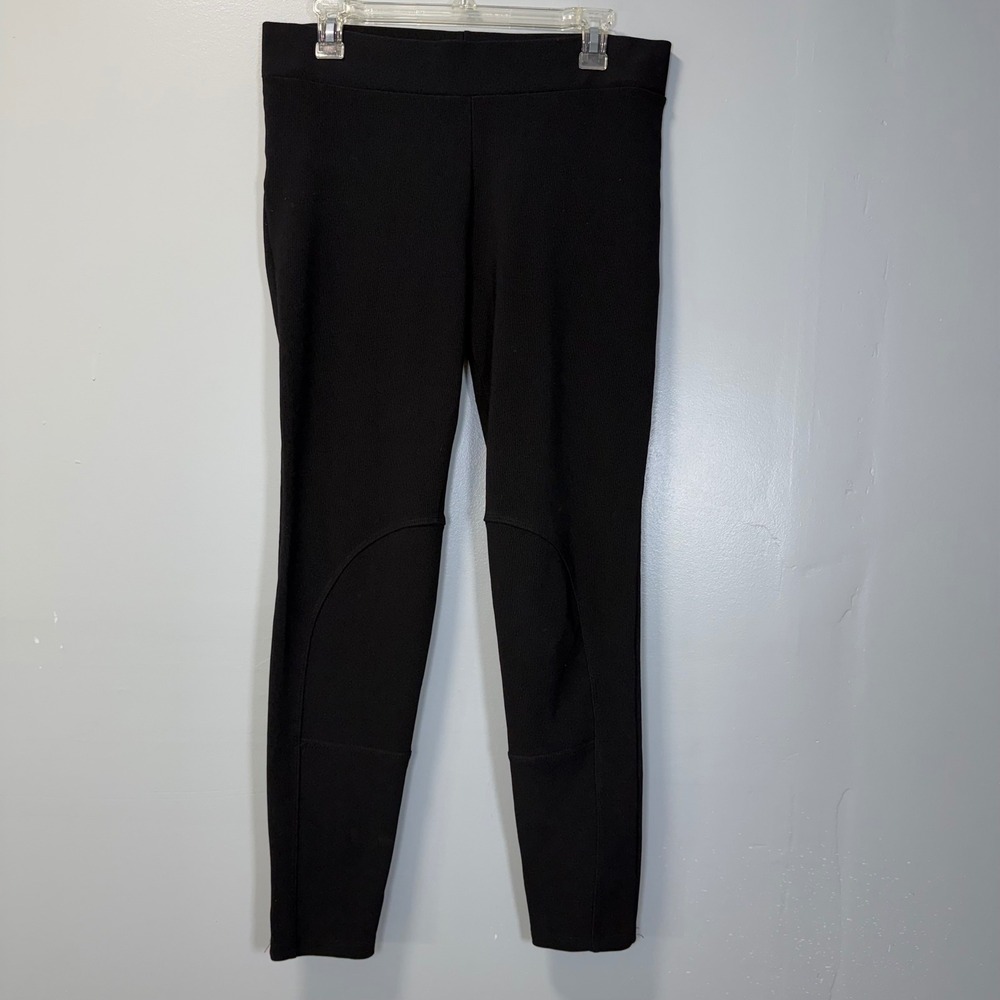 Bar‎ III Womens Black High Rise Equestrian Style Leggings XL